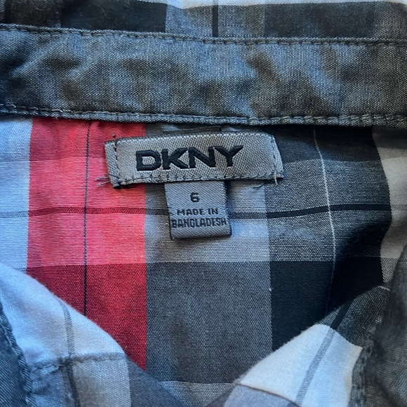 DKNY Kids 2-piece button shirt jeans set size 6 kids - Picture 3 of 6